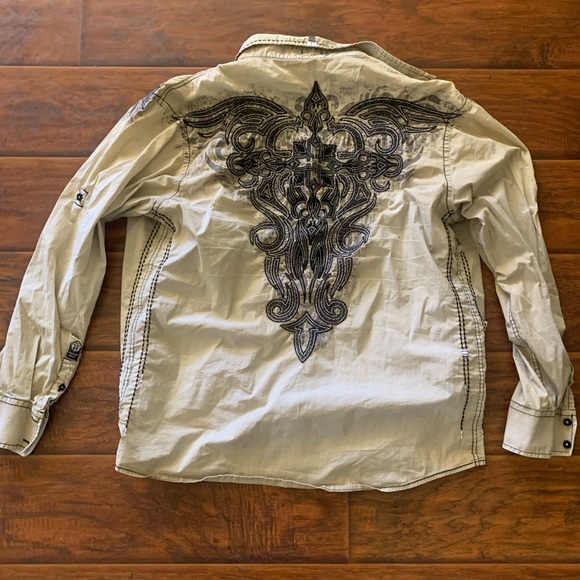 Affliction button-up - Picture 2 of 2